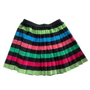 NWOT Vintage  Y2K colourful stripe‎ tennis skit